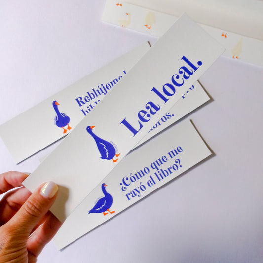 Separadores de libros Patos bravos